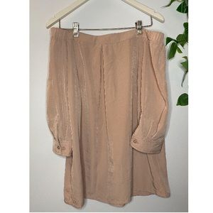 Off the shoulder top.